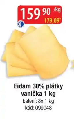 Qanto Eidam 30% plátky vanička nabídka