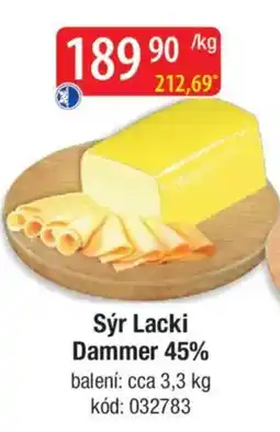 Qanto Sýr Lacki Dammer 45% nabídka