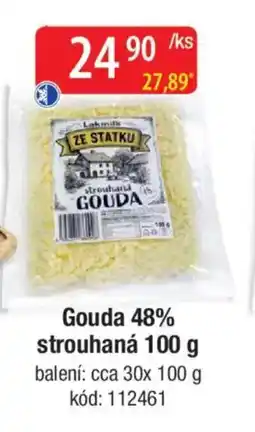 Qanto Gouda 48% strouhaná nabídka
