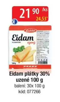 Qanto Laktos Eidam plátky 30% uzené nabídka