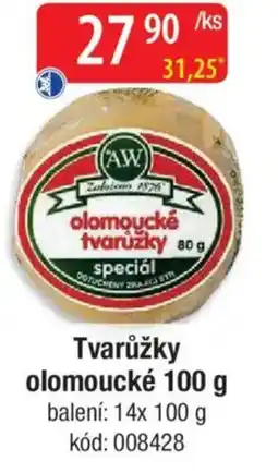 Qanto Tvarůžky olomoucké nabídka