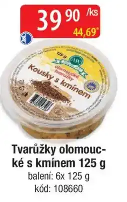 Qanto Tvarůžky olomoucké s kmínem nabídka