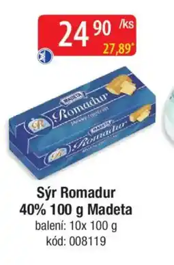 Qanto MADETA Sýr Romadur 40% nabídka