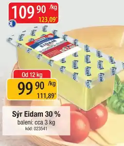 Qanto MADETA Sýr Eidam 30% nabídka