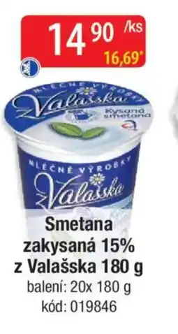 Qanto Smetana zakysaná 15% z Valašska nabídka