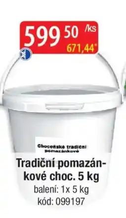 Qanto Tradiční pomazánkové choc. nabídka