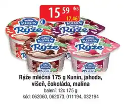 Qanto Rýže mléčná Kunín, jahoda, višeň, čokoláda, malina nabídka