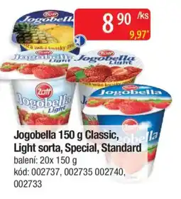 Qanto Jogobella Classic, Light sorta, Special, Standard nabídka