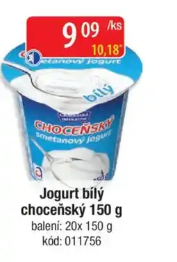 Qanto Jogurt bílý choceňský nabídka