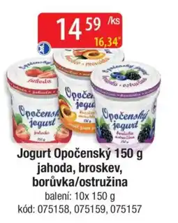 Qanto Jogurt Opočenský jahoda, broskev, borůvka/ostružina nabídka