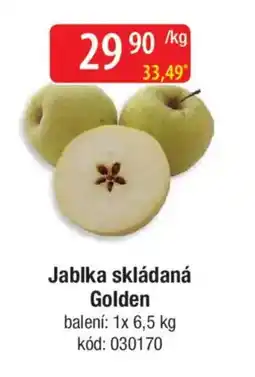 Qanto Jablka skládaná Golden nabídka