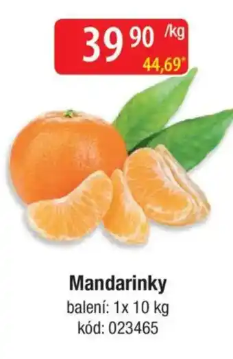 Qanto Mandarinky nabídka