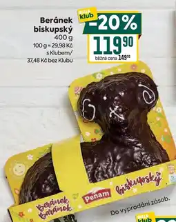 Billa Beránek biskupský nabídka