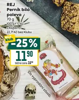Billa REJ Perník bílá poleva nabídka