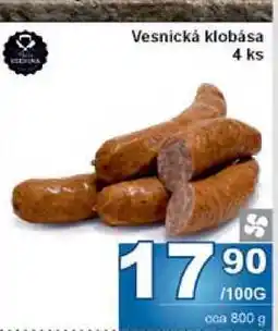 Jip Vesnická klobása 4 ks nabídka