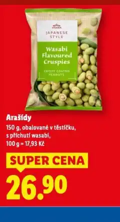 Lidl Arašídy nabídka