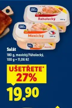 Lidl Salát řáholecký nabídka