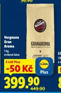 Lidl Vergano gran aroma nabídka