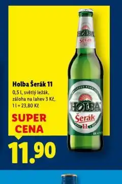 Lidl Pivo holba šerák 11 nabídka