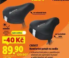 Lidl Komfortní potah na sedlo nabídka