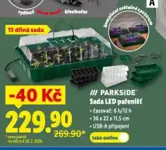 Lidl Sada led pařeniště nabídka