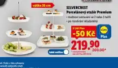 Lidl Porcelánový etažér premium nabídka