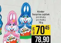 Jip Kinder Surprise zajíček pro kluky pro holky nabídka