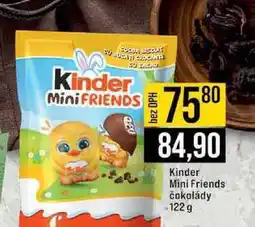 Jip Kinder Mini Friends čokolády nabídka