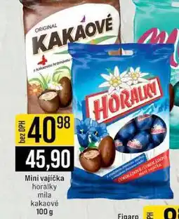 Jip Mini vajíčka horalky mila kakaové nabídka