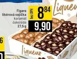 Jip Figaro likérová vajíčka karamel čokoláda nabídka