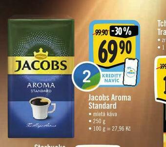 Jip Jacobs aroma standard mletá káva nabídka
