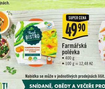 Jip Farmářská polévka nabídka