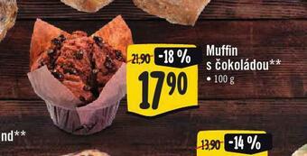 Jip Muffin s čokoládou nabídka