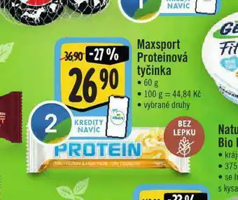 Jip Maysport proteinová tyčinka nabídka