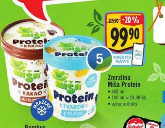 Jip Zmrzlina míša protein nabídka