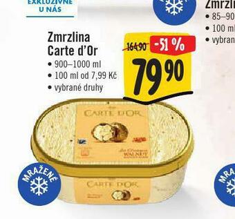 Jip Zmrzlina carte d´or nabídka
