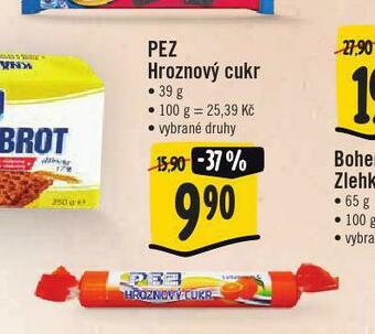 Jip Pez hroznový cukr nabídka