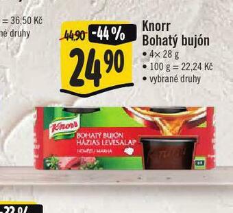 Jip Knorr bohatý bujon nabídka