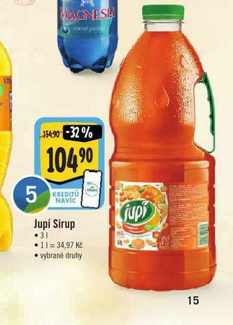 Jip Jupí sirup nabídka