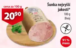 CBA Šunka nejvyšší jakosti nabídka