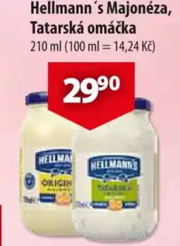 CBA Hellmann's Majonéza, Tatarská omáčka nabídka