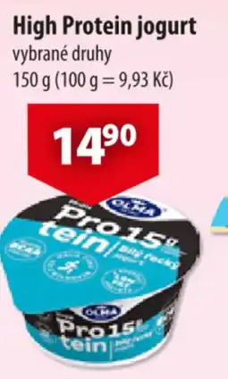 CBA High Protein jogurt nabídka
