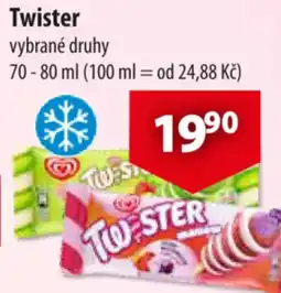 CBA Twister nabídka