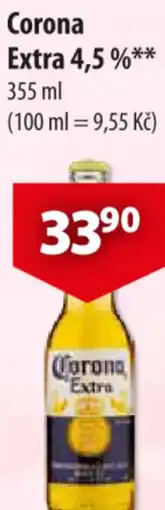 CBA Corona Extra 4,5 % nabídka
