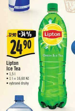 Jip Lipton ice tea nabídka