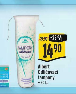 Jip Albert odličovací tampony nabídka