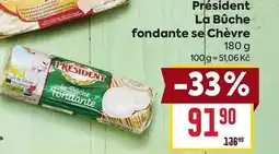 Billa Président La Bûche fondante se Chèvre nabídka