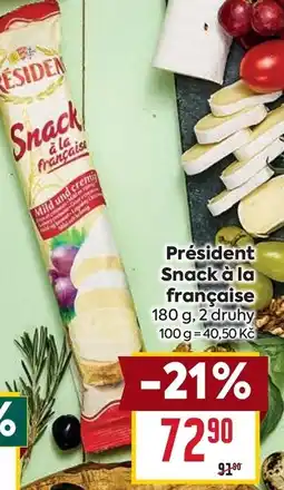 Billa Président Snack à la française nabídka