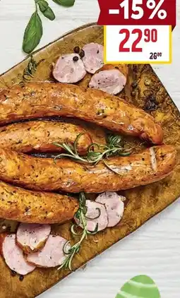 Billa Velikonoční klobása s medvědím česnekem nabídka