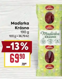 Billa Maďarka Krásno nabídka